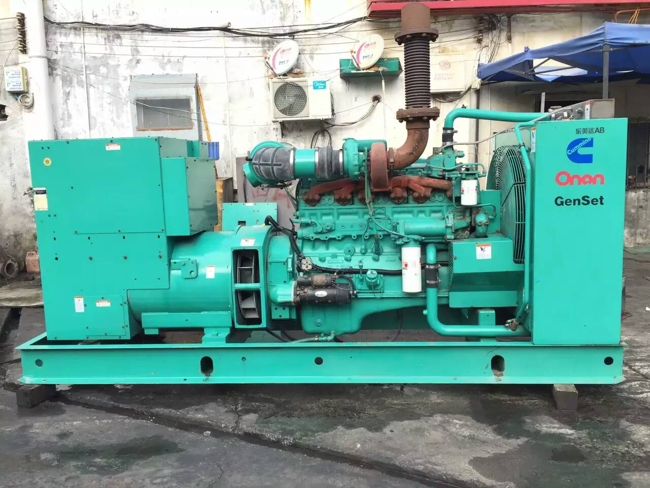 安州租赁发电机-柴油发电机不正常冒烟的原因